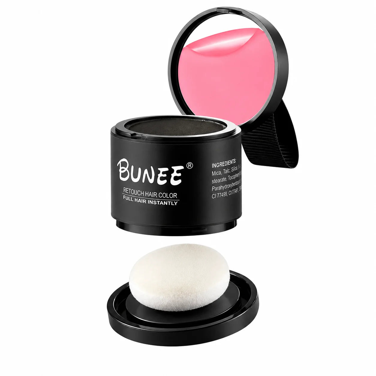 Bunee Hair Powder — Polvo Corrector Capilar Instantáneo