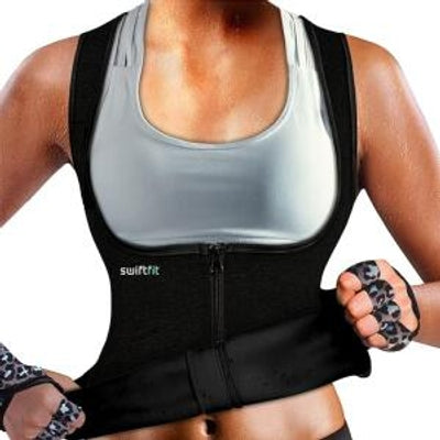 Chaleco de Neopreno Sauna — Potenciador de Sudoración y Control