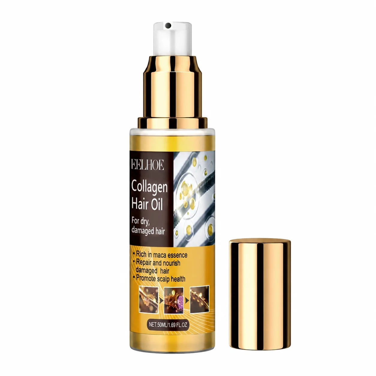 Collagen Hair Oil — Aceite Capilar Reparador 50ml