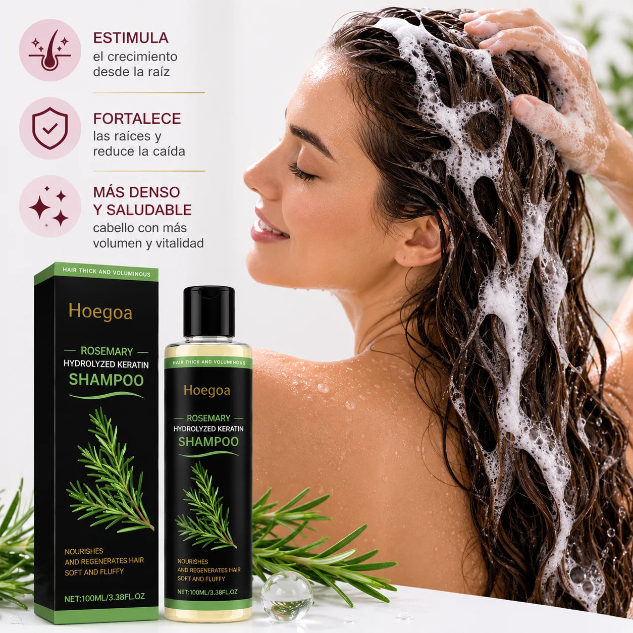 Shampoo — Champú Estimulante del Crecimiento Capilar