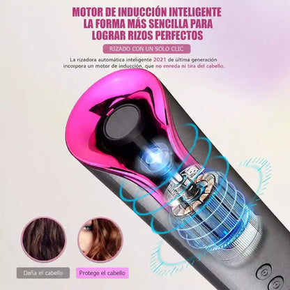Rizador Automático Inalámbrico - Rizos Sin Esfuerzo