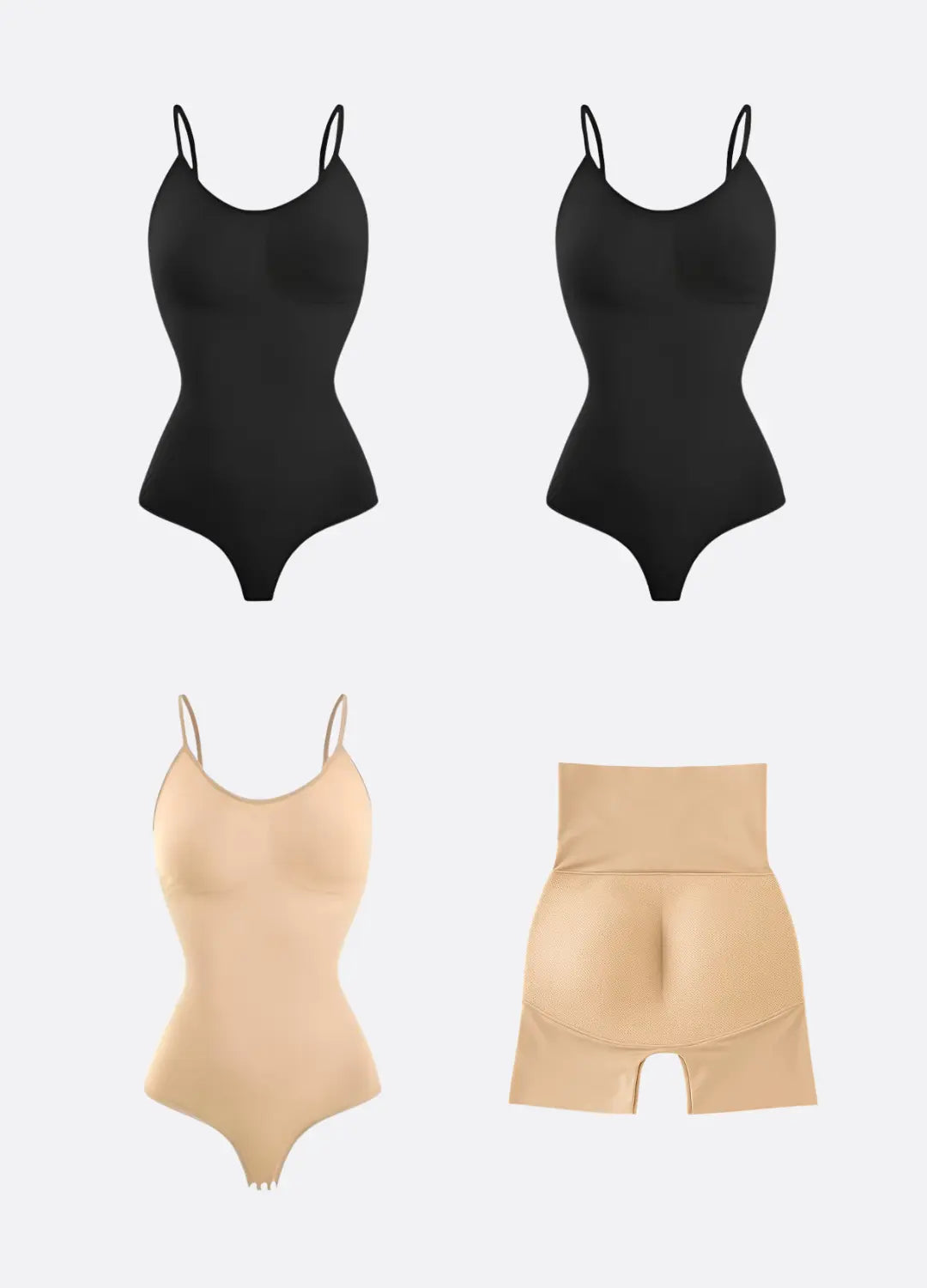 Kit BodyShaper ™ 2 Body Moldeador + 1 Body Emagrecedor + 1 Short moldeador