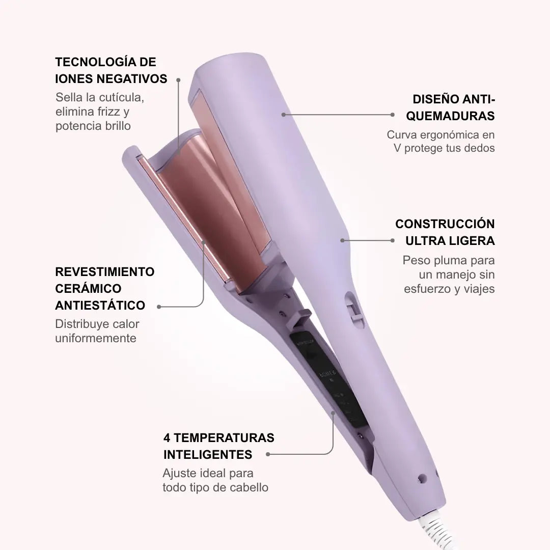 WavePro - Moldeador de Pelo Profesional 32mm