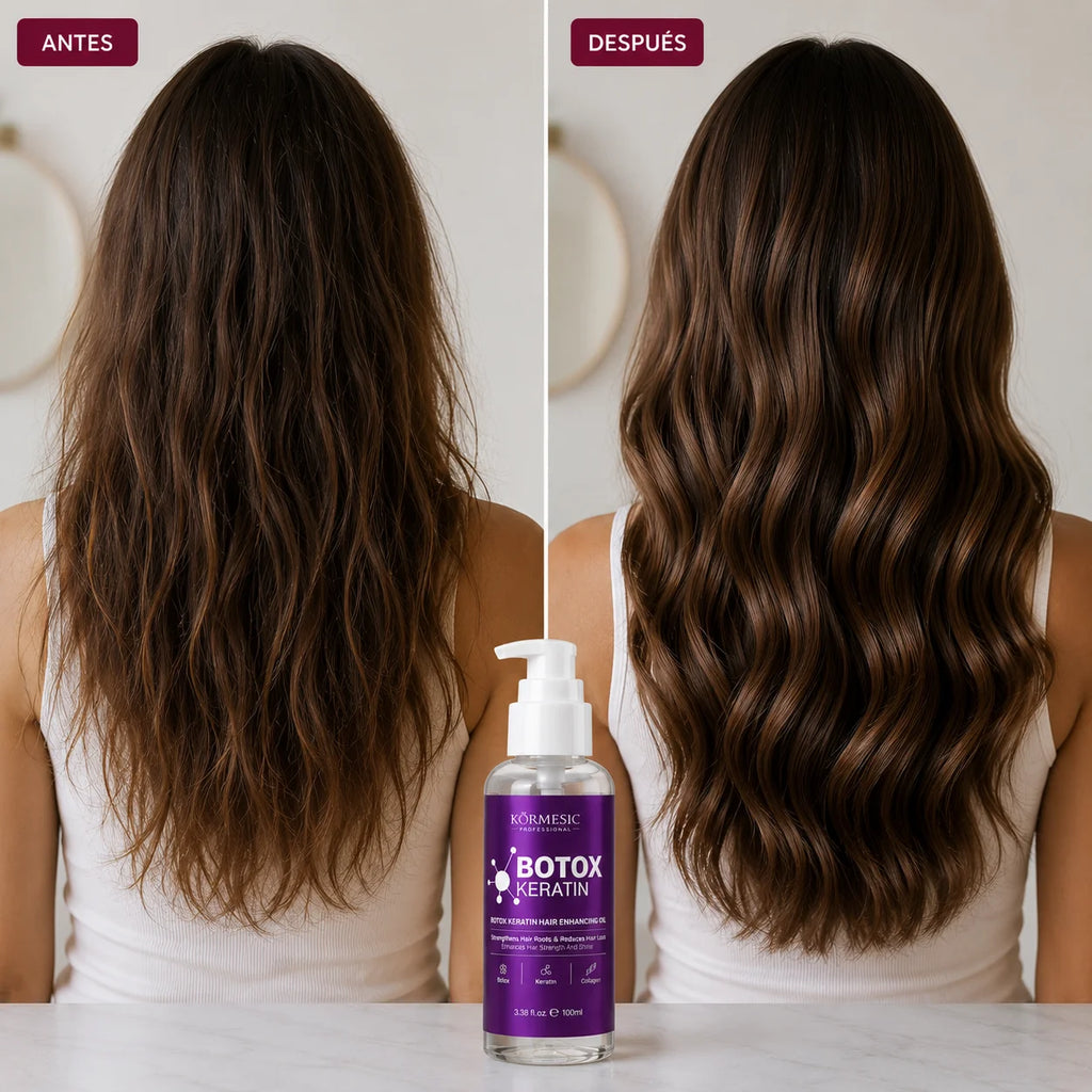 Aceite Capilar Reparador con Queratina y Colágeno – 100ml